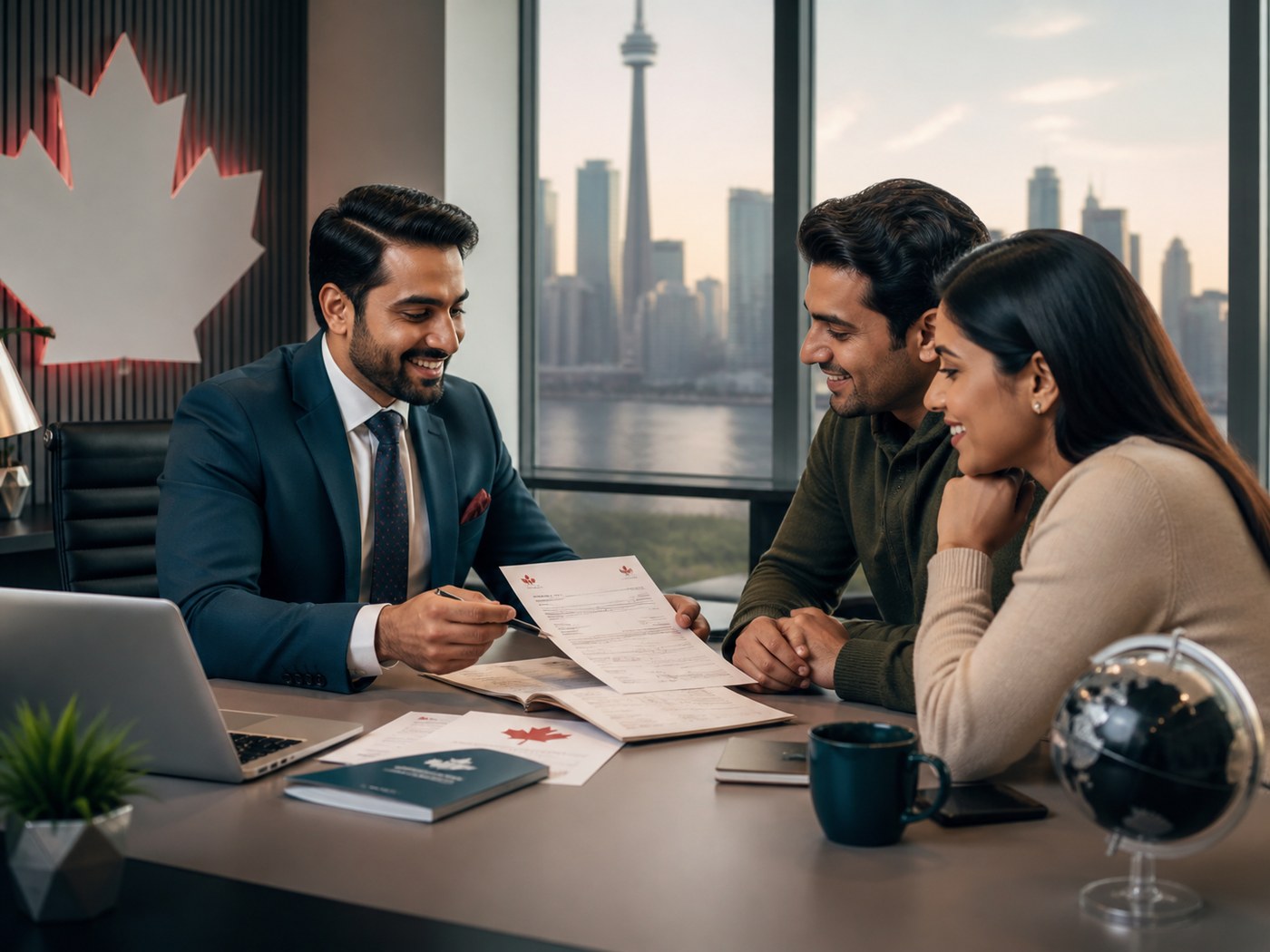 Canadian immigration consultation with clients