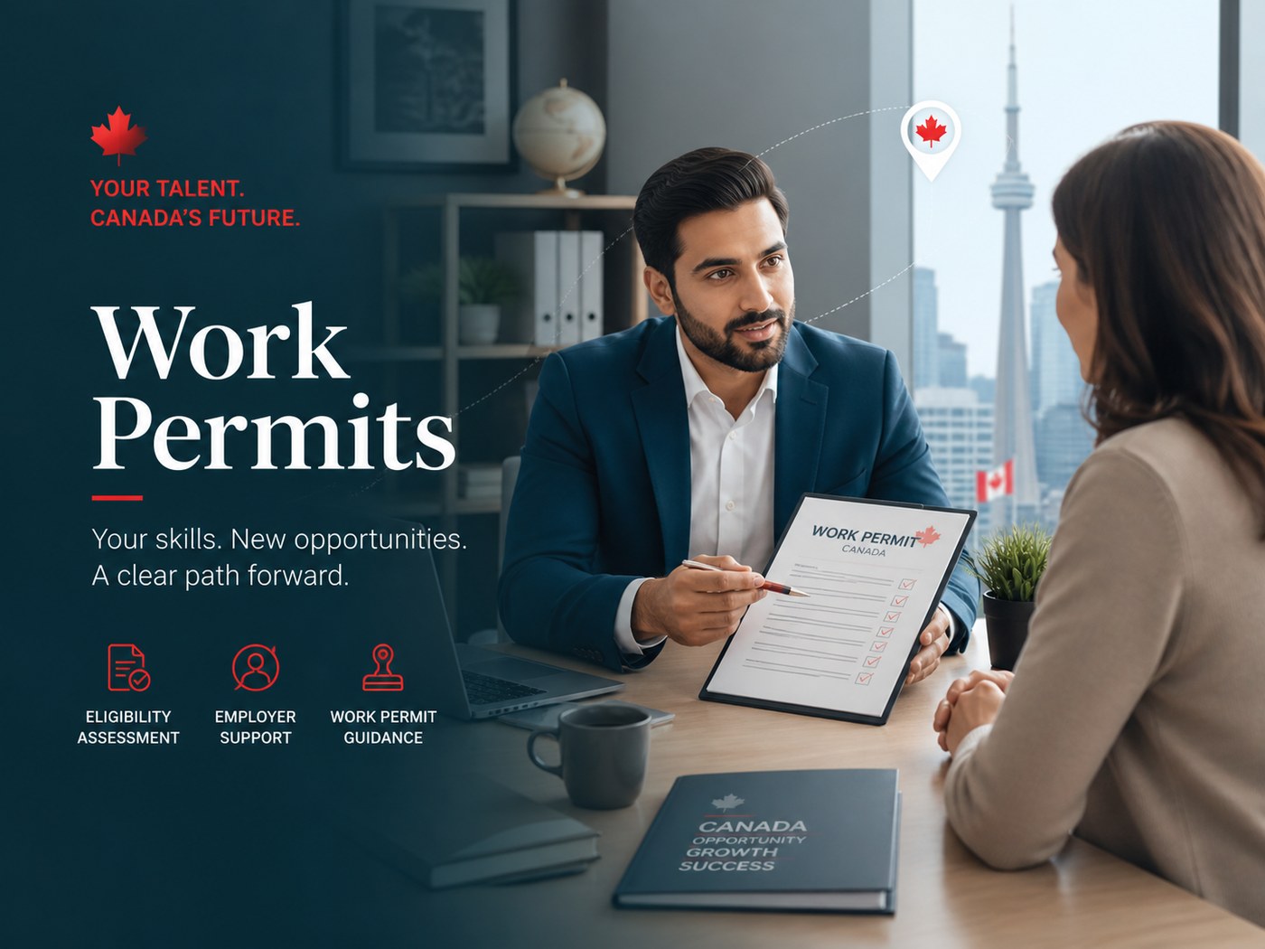 Work permit consultation image